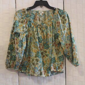a.n.a Floral Shirt